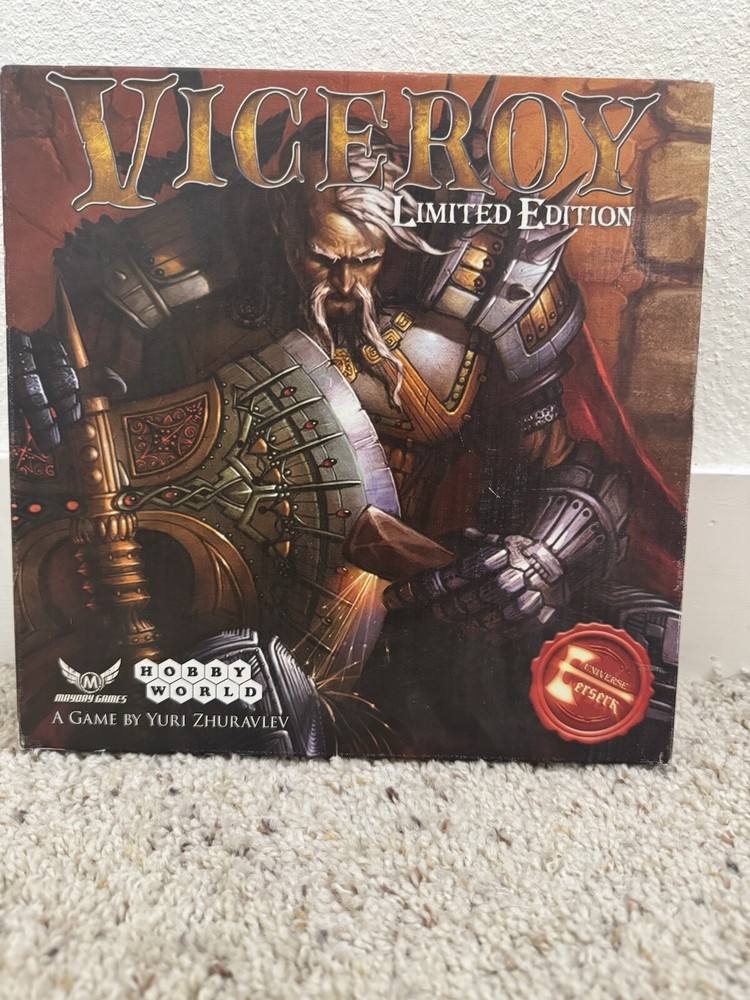 Viceroy + Tides Of Darkness Expansion + Playmat (Kickstarter Limited Edition)
