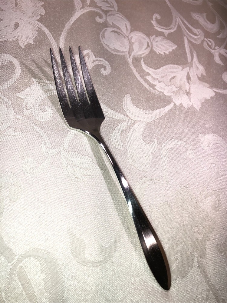 Ca 1914 Oneida Community Plate Patrician Cold Meat Serving Fork. Preowned.