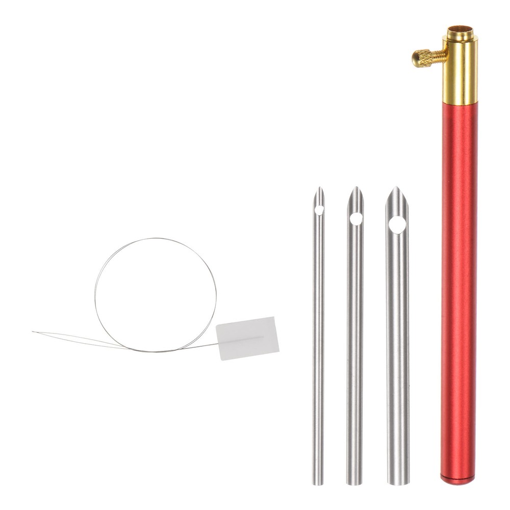 Adjustable Handle Punch Needle Set for Embroidery and Weaving - 2.5mm, 3.5mm, 5mm Needles