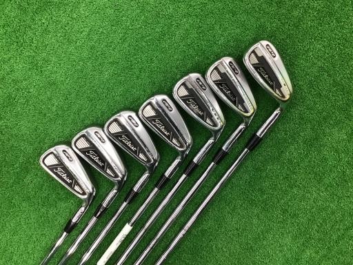 Titleist AP2 710 Iron Set 4-9+PW Right-Handed S Flex Steel Shafts 7pc Golf Clubs