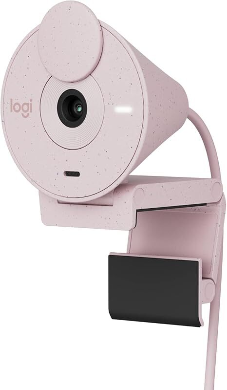 300 Full HD Webcam with Privacy Shutter, Noise Reduction Microphone-image