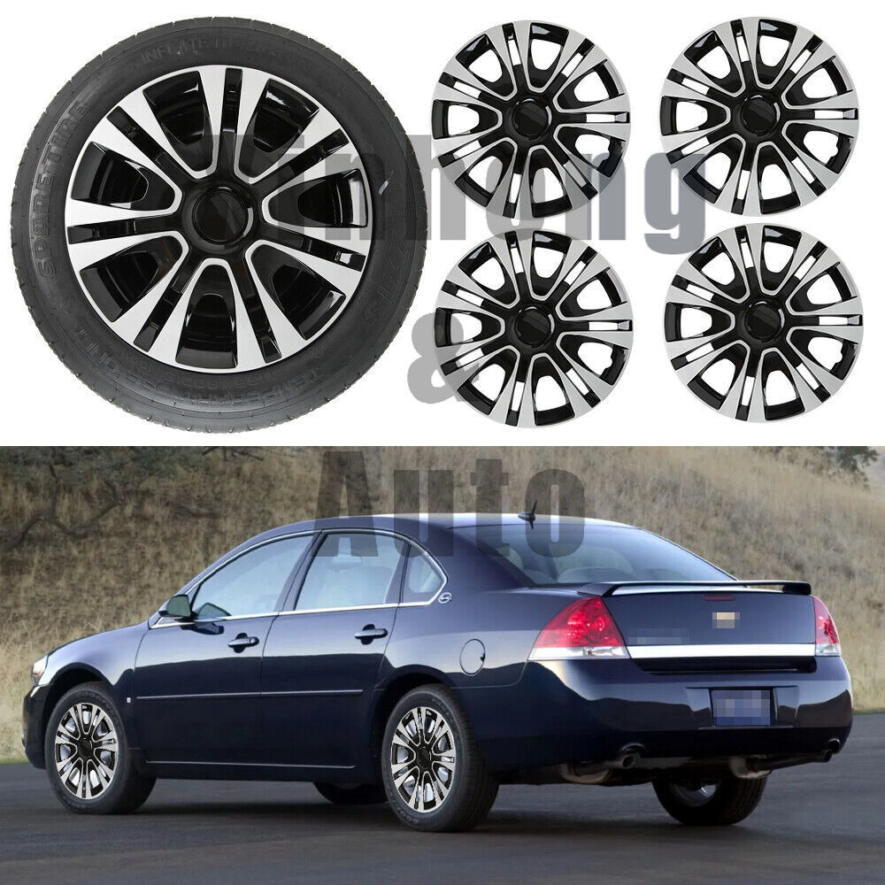 Chevrolet Impala 06-11 15-Inch Silver Snap-On Wheel Covers Set of 4