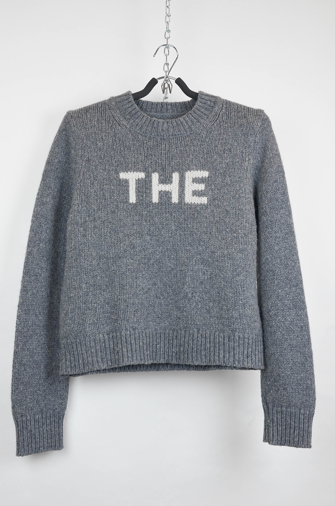 Marc Jacobs Sweater – Logo Wool Knit Crewneck – Size S