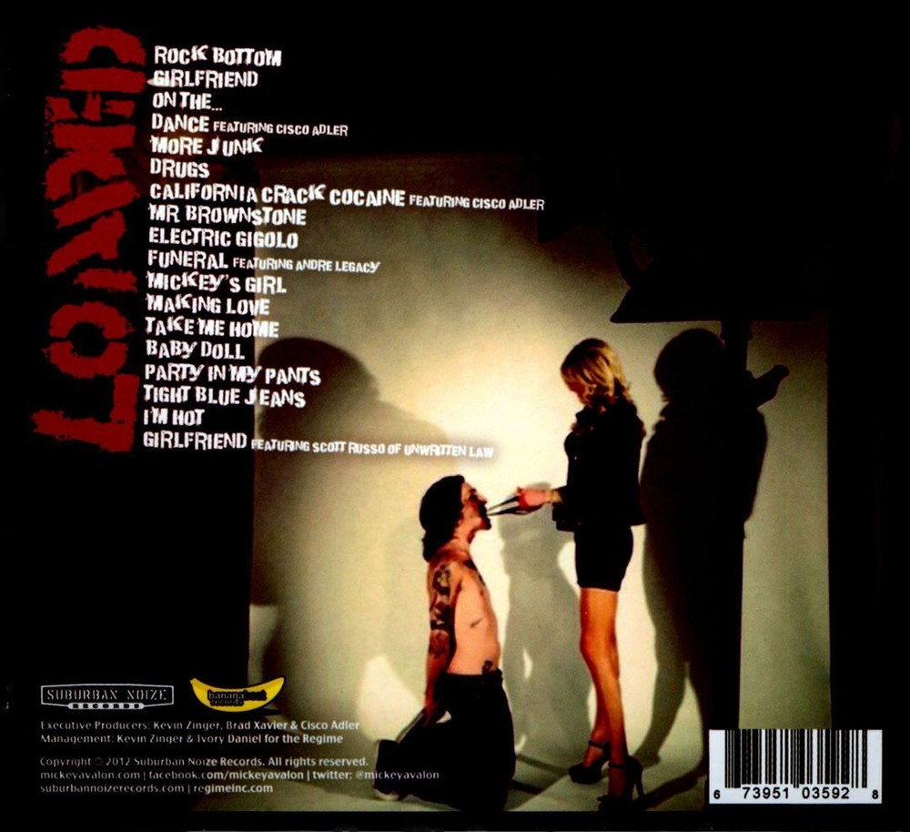 Mickey Avalon Loaded New Album CD Hip Hop Music