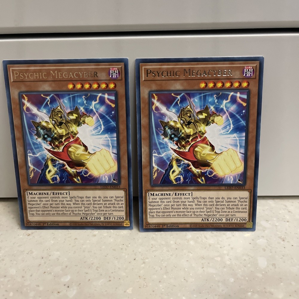 Psychic Megacyber LED7-EN033 1st Ed Legendary Duelists Rage of Ra