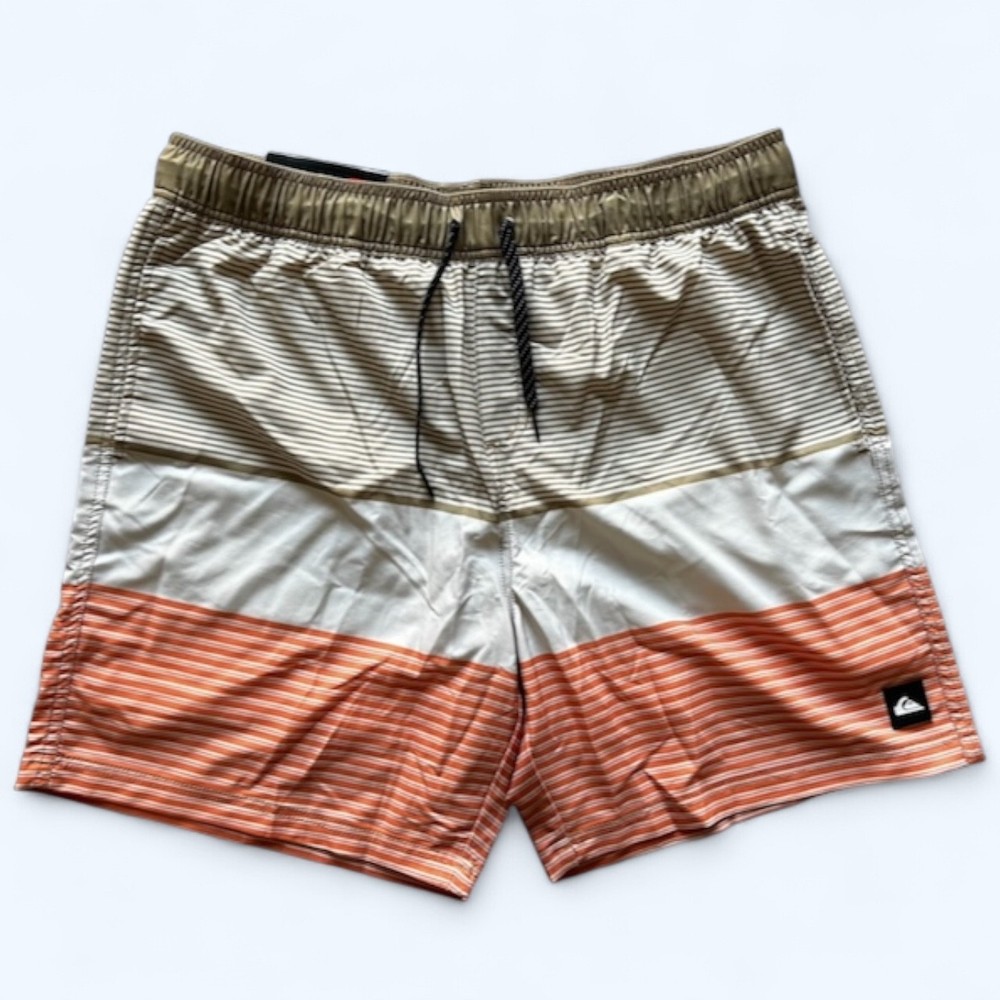 Quiksilver Men’s Volley Swim Short Trunk Multi Color Size L