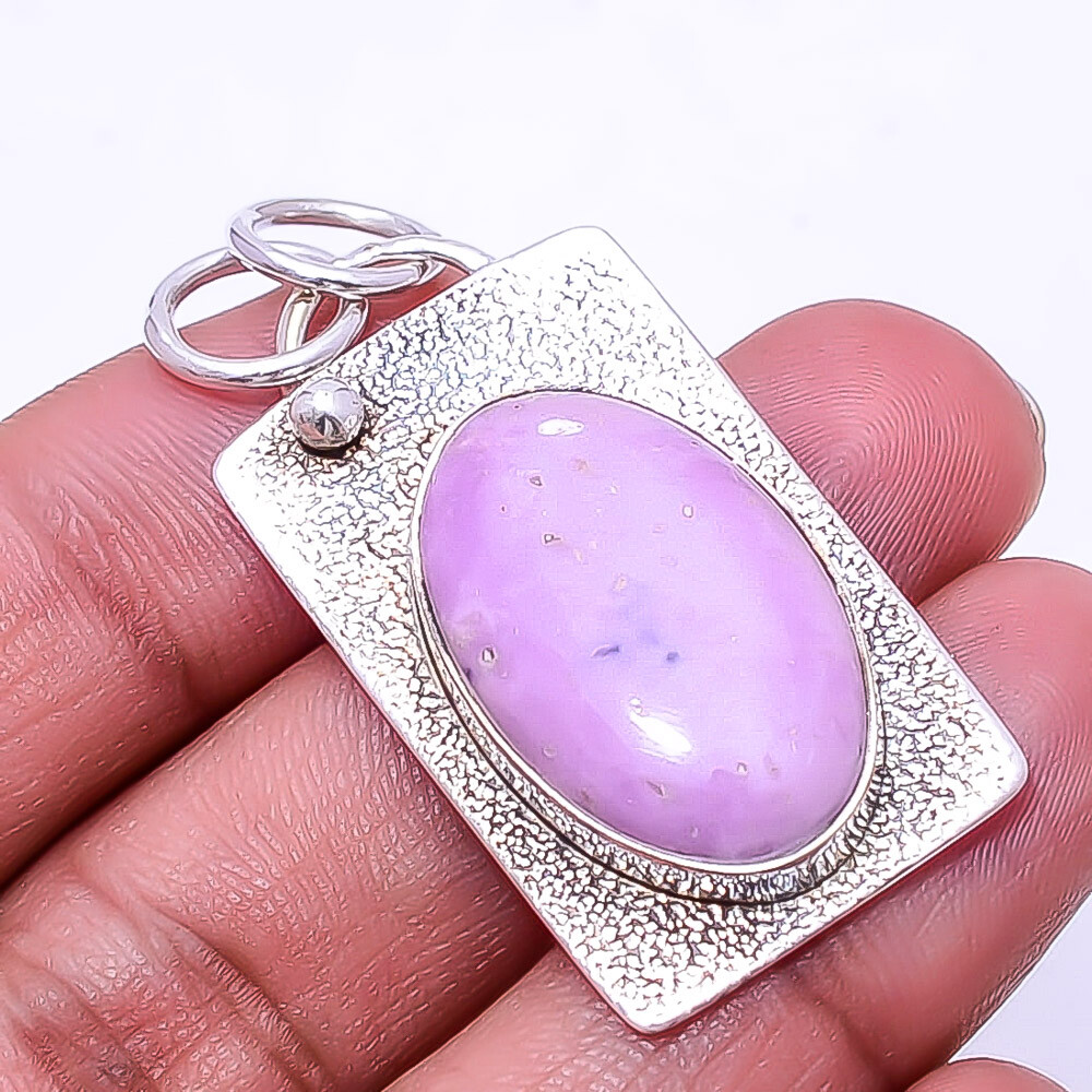 Phosphosiderite - Argentina Gemstone 925 Sterling Silver Pendant 1.76