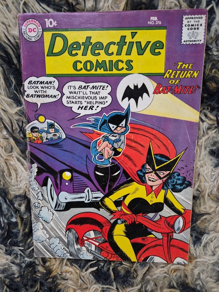 DC Comics Silver Age Detective #276 Batman: Bat-Mite 1960 6.0 2nd Bat-Mite.