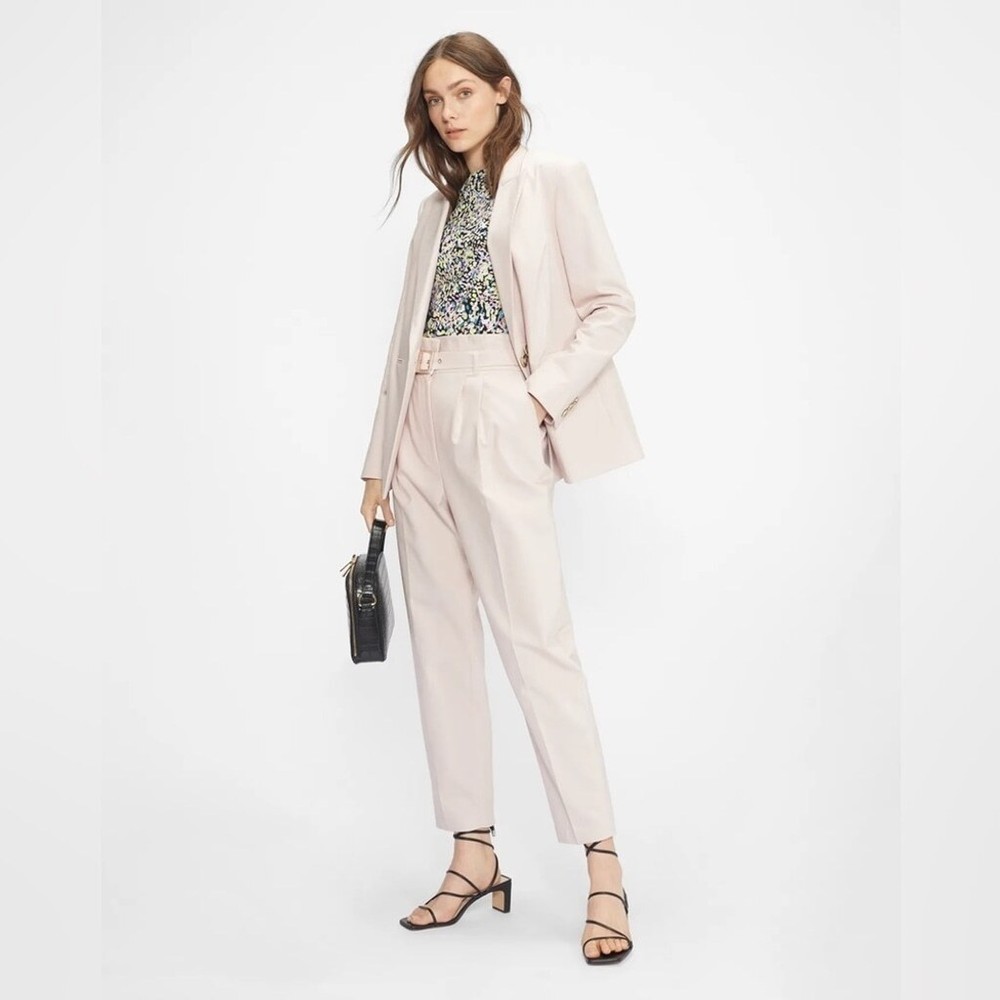 Ted Baker Normma Womens Multicolor Fleck Half Sleeve Tee Blouse New With Tags