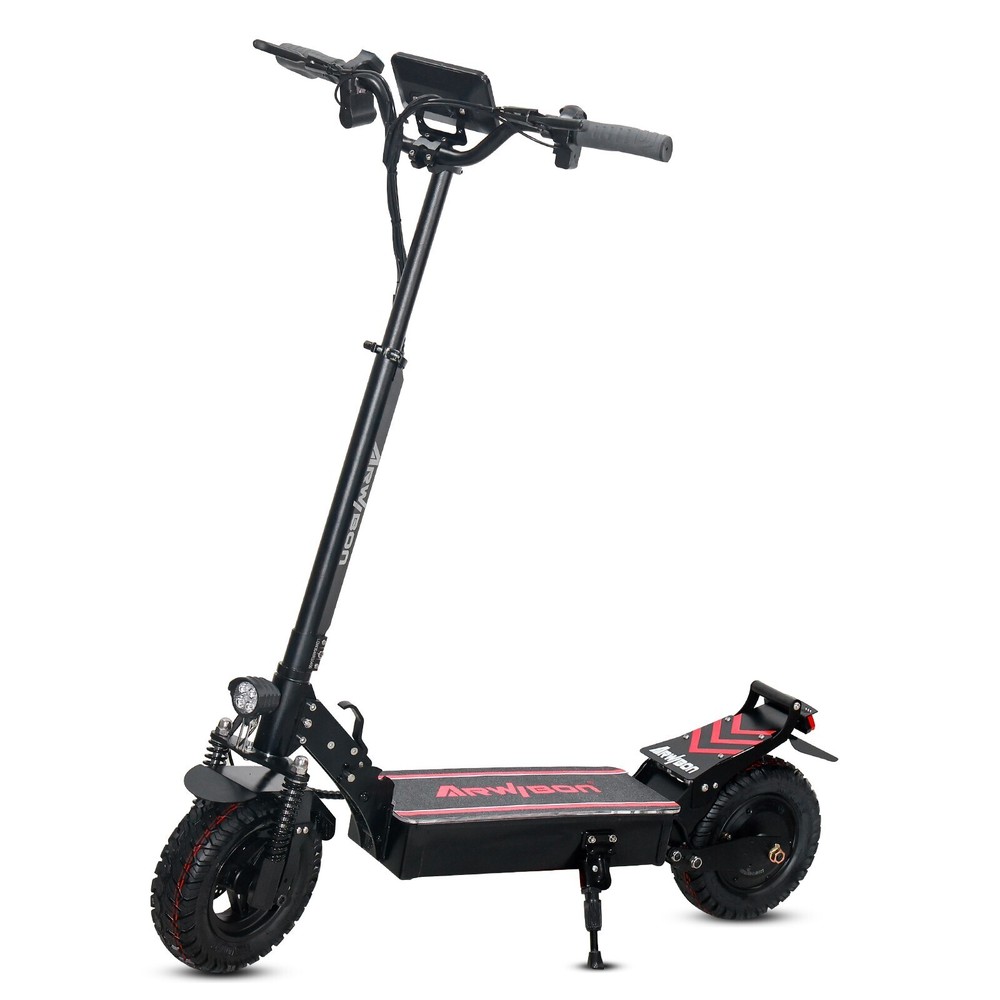 2500W 48V Q30 Electric Folding Scooter with 11in Off-Road Tires Fast Speed for Adults