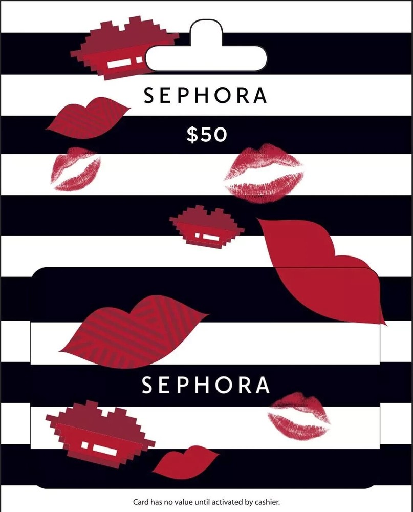 Sephora $50 Gift Card for Makeup Lovers Perfect Beauty Gift-image