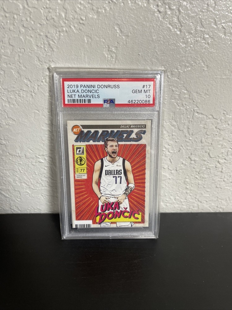 2019-20 Panini Donruss Net Marvels Luka Doncic #17 PSA 10 GEM MINT ✅🆕