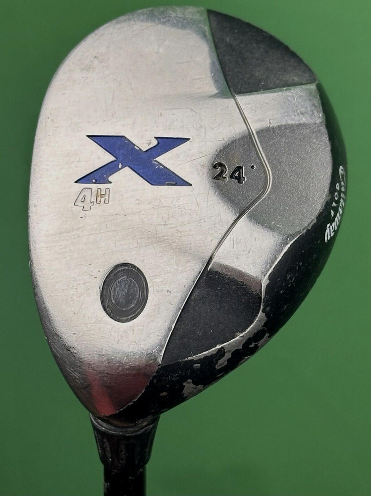 Callaway X Rescue 4H 24° Left Hand Senior Flex Hybrid Golf Club