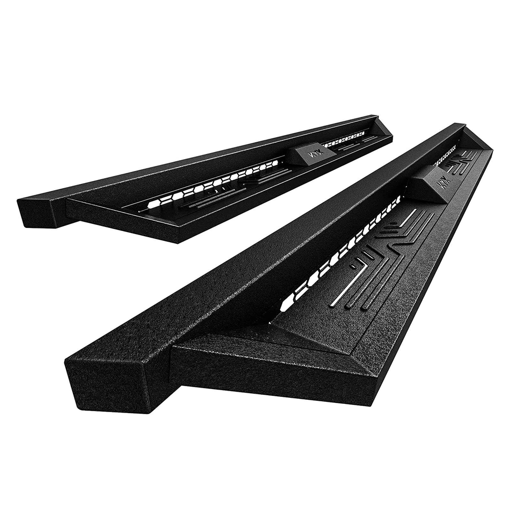 2007-2018 Jeep Wrangler 4-Door Running Boards Side Step Bars Pair