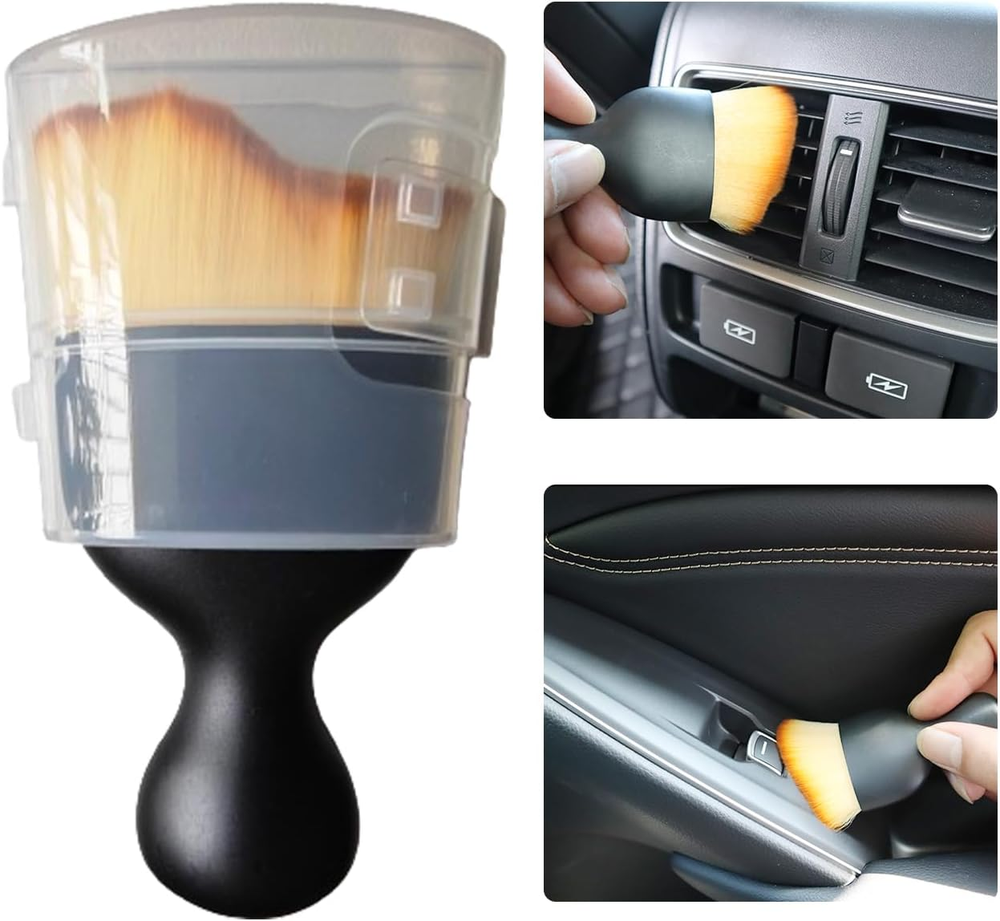 Automotive Interior Dusting Brush Car Duster Brush Interior, Car Detailing Brush