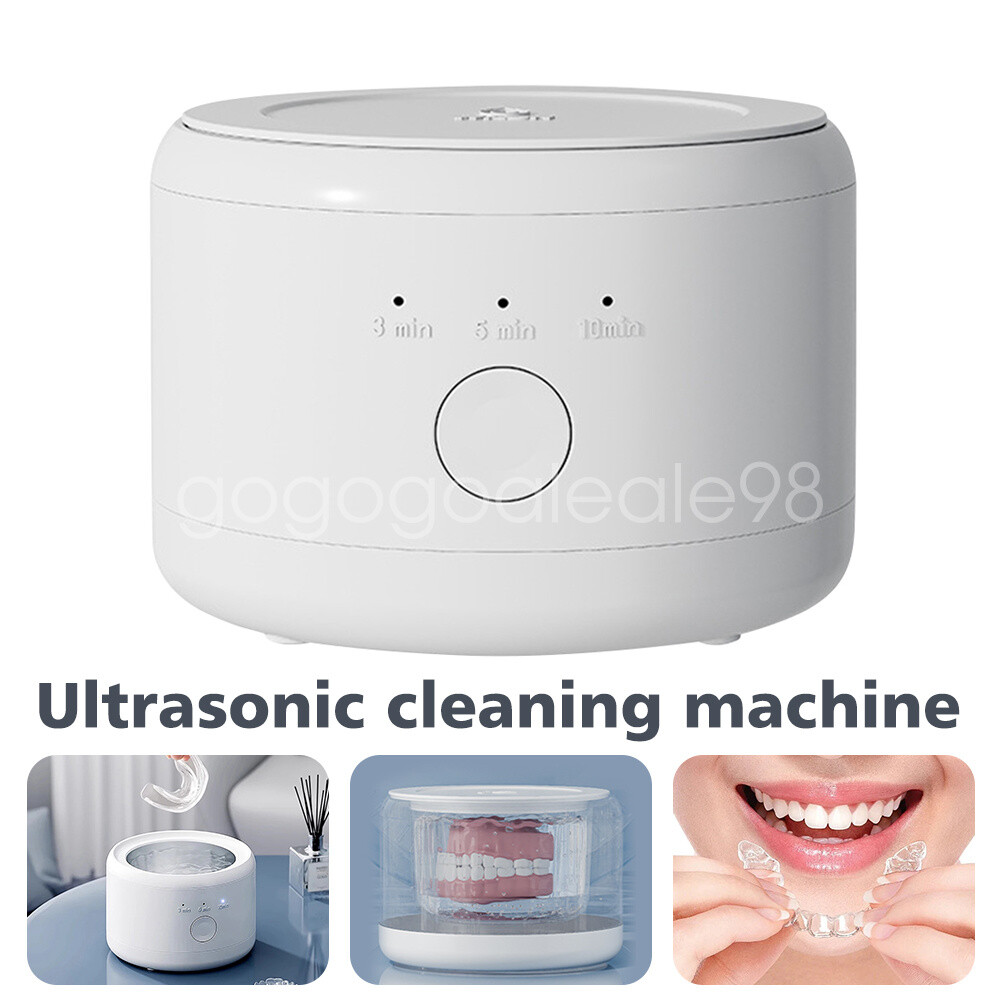 Ultrasonic Jewelry Cleaner for Glasses Watches with Timer