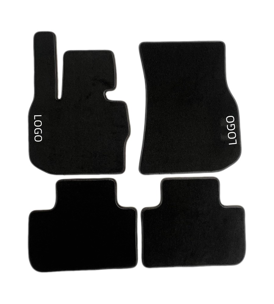 Luxury Velour Floor Mats for BMW 4-Series Sedan & Convertible - OEM Fit