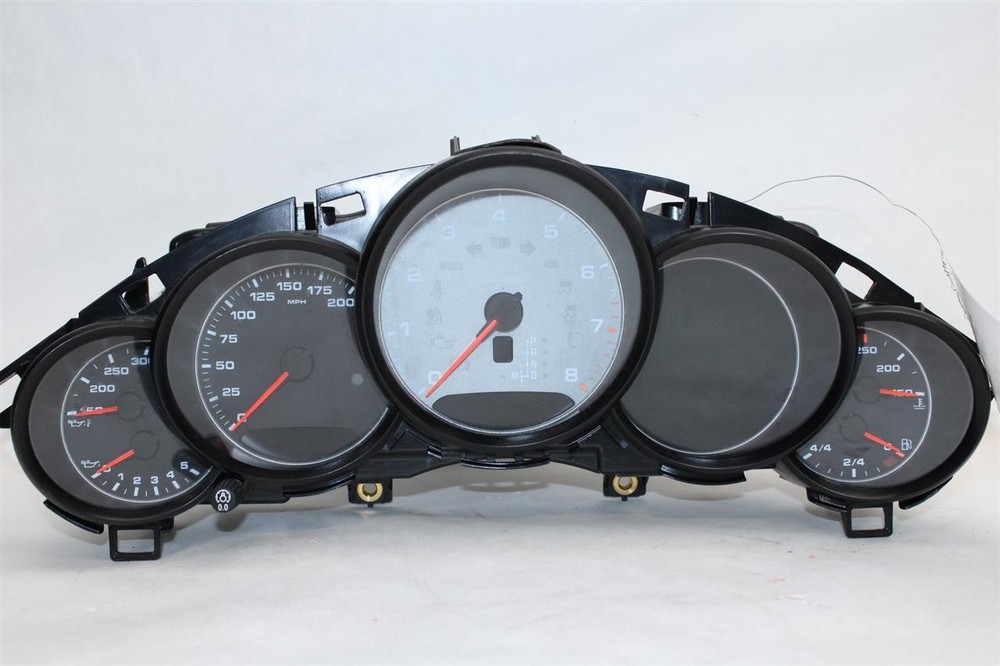Used Speedometer Gauge fits: 2011 Porsche PANAMERA w/stopwatch MPH exc. Turbo mo