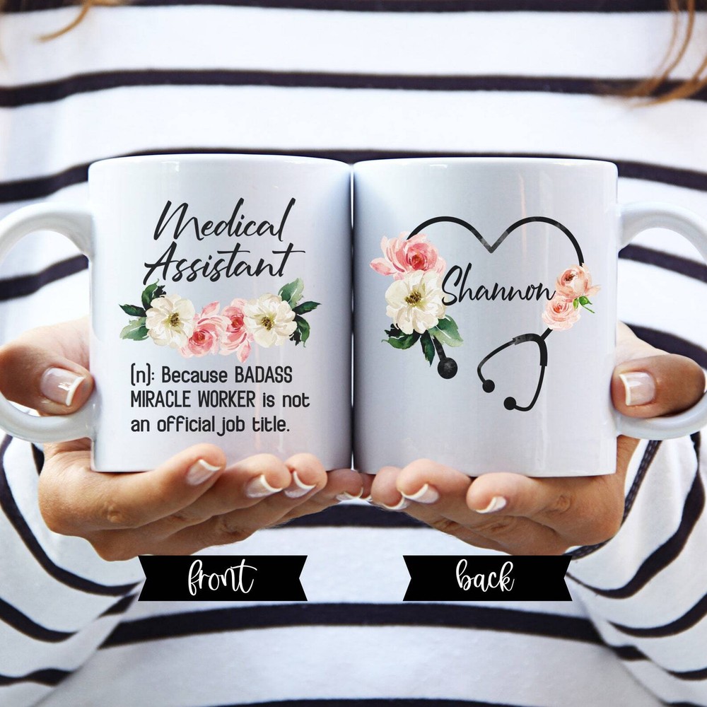 Medical Assistant Definition Mug Personalized Mug For Medical Assistant Medical