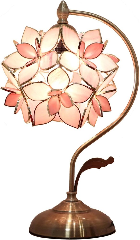 Bieye L10833 Rose Lily Flower Tiffany Style Stained Glass 8