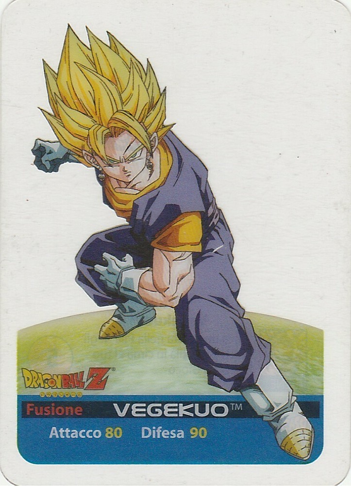 Dragon Ball Z Lamincards Edibas Gold Series Vegekuo N 49