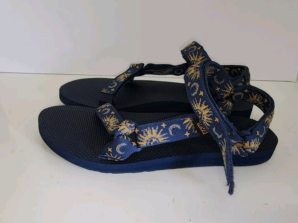 Teva Sandals Womens 11 Universal Sun And Moon Insignia Blue Sandals
