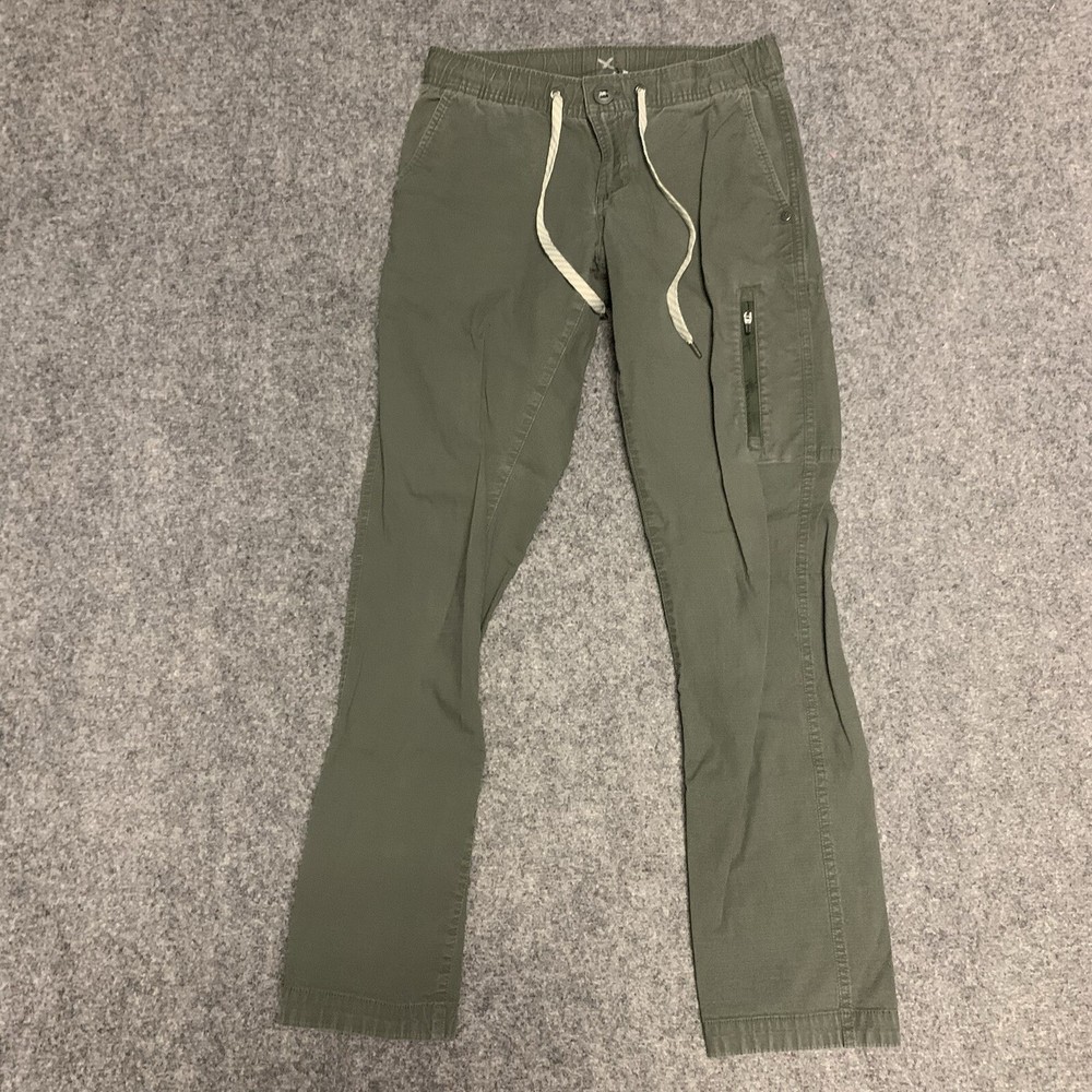 Vuori Pants Womens XS Ripstop  Green Drawstring VW401