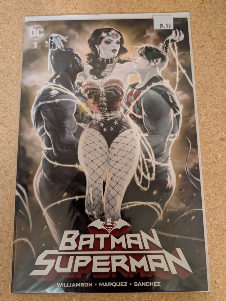 Batman Superman #1 Kaare Andrews Third Eye Comics VF/NM