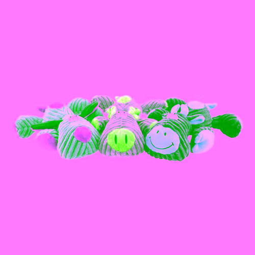 Tuff Squeaks Plush Dog Toy Farm Critter Assorted 1 Coun