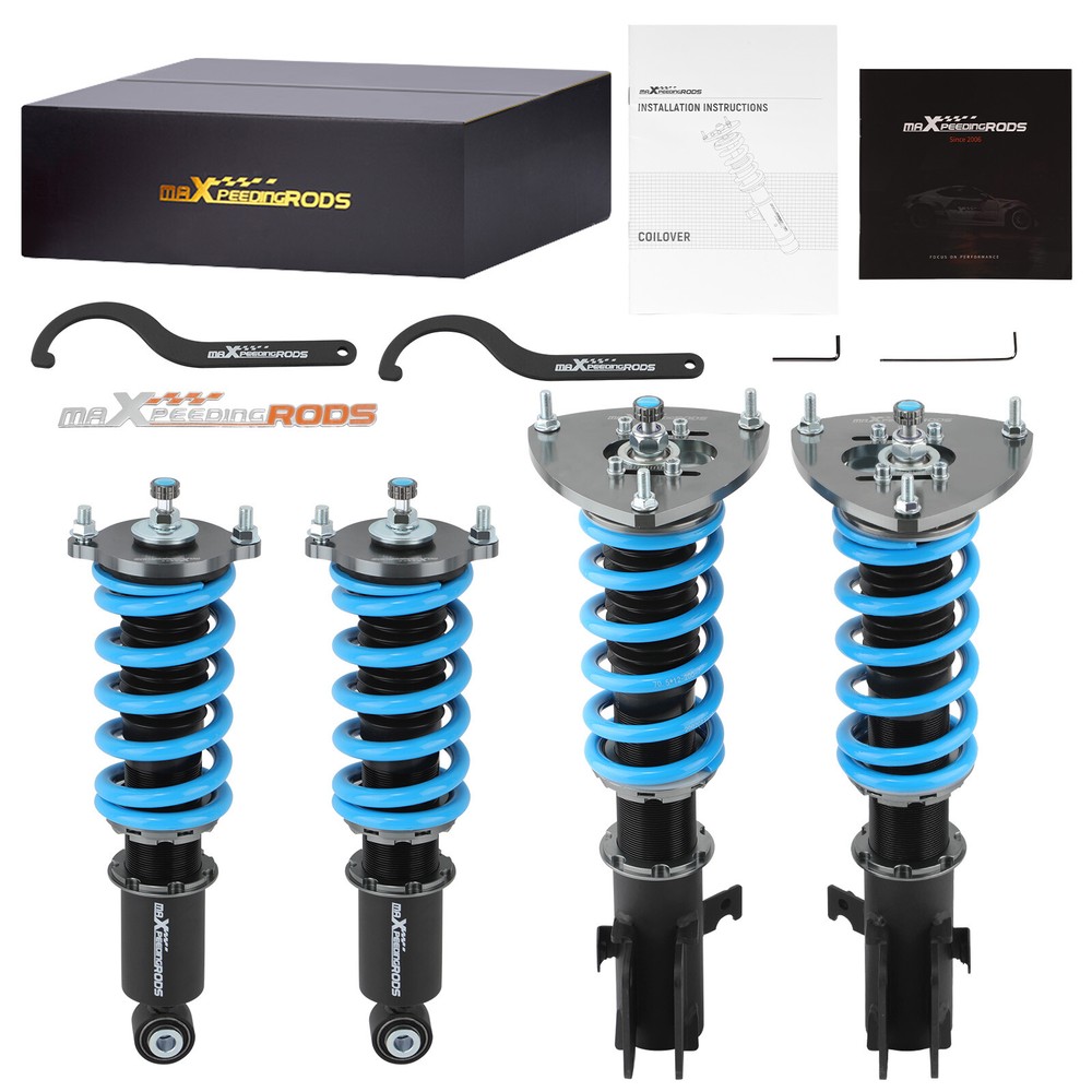 24 Level Damper Adjustable Coilovers Lowering Kit For Subaru Legacy 05-09