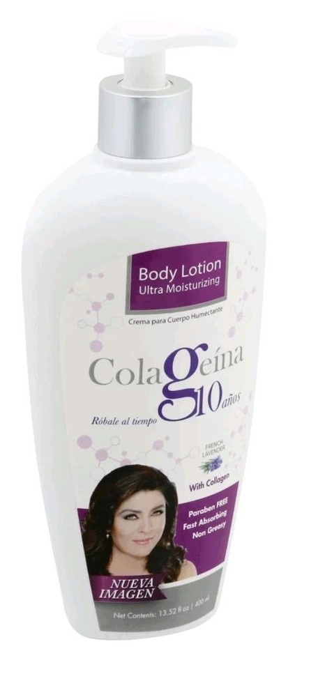 Colageina 10 Ultra Moisturizing Collagen Body Lotion in French Lavender