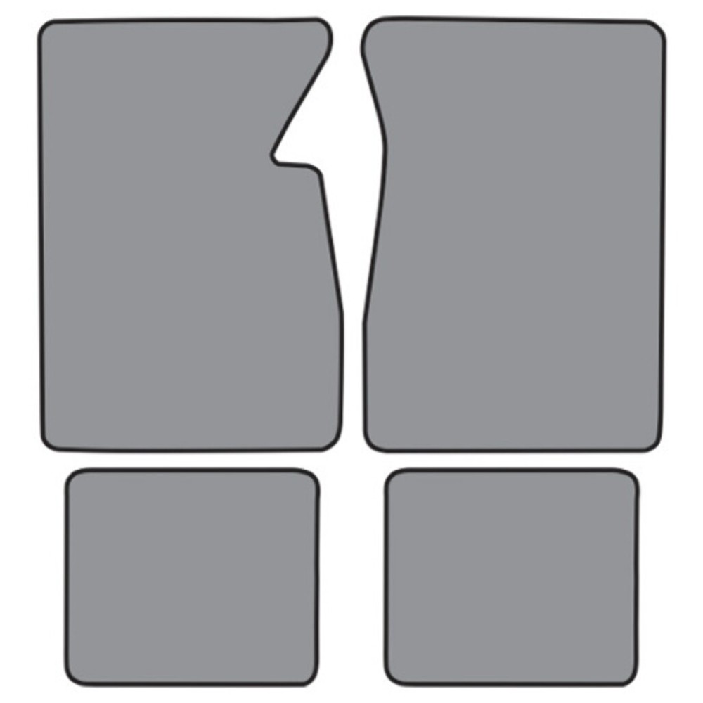 Floor Mats for 1974-1976 Cadillac Calais (FM32F FM2R) Cutpile 4Pc