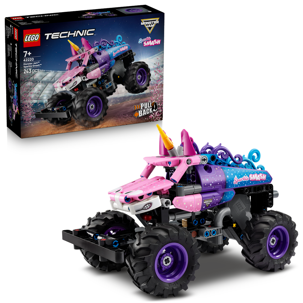 LEGO Technic Monster Jam Sparkle Smash Pull-Back Toy (42220)