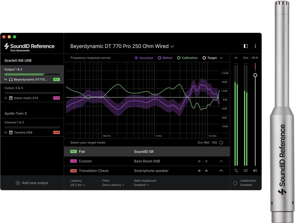 Sonarworks SoundID Reference Plug-in for Speakers & Headphones with Measurement