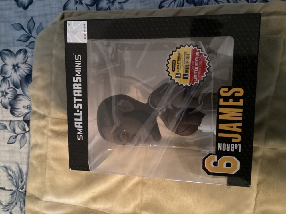 2022 NBALAB Small-Stars Lakers LeBron James Mini Action Figure