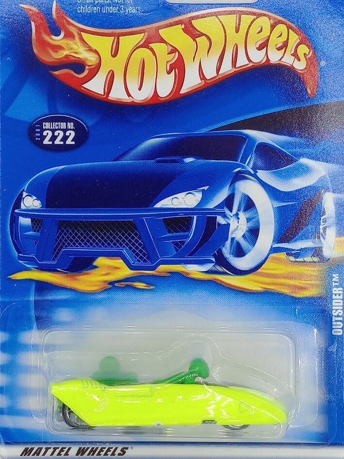 HOT WHEELS OUTSIDER DIE-CAST VEHICLE COLLECTOR NO. 222 MATTEL 2001