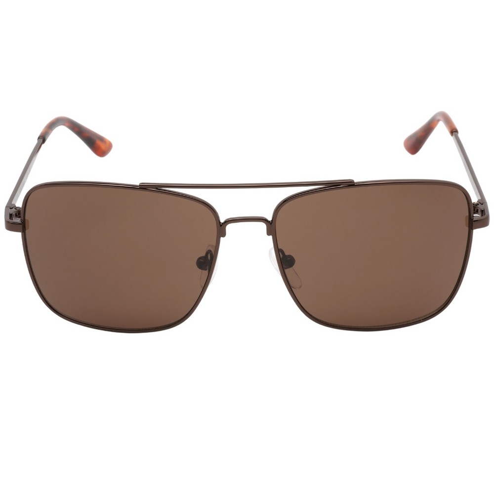 Calvin Klein CK19136S 200 Oversized Brown Gradient Sunglasses for Women and Men  