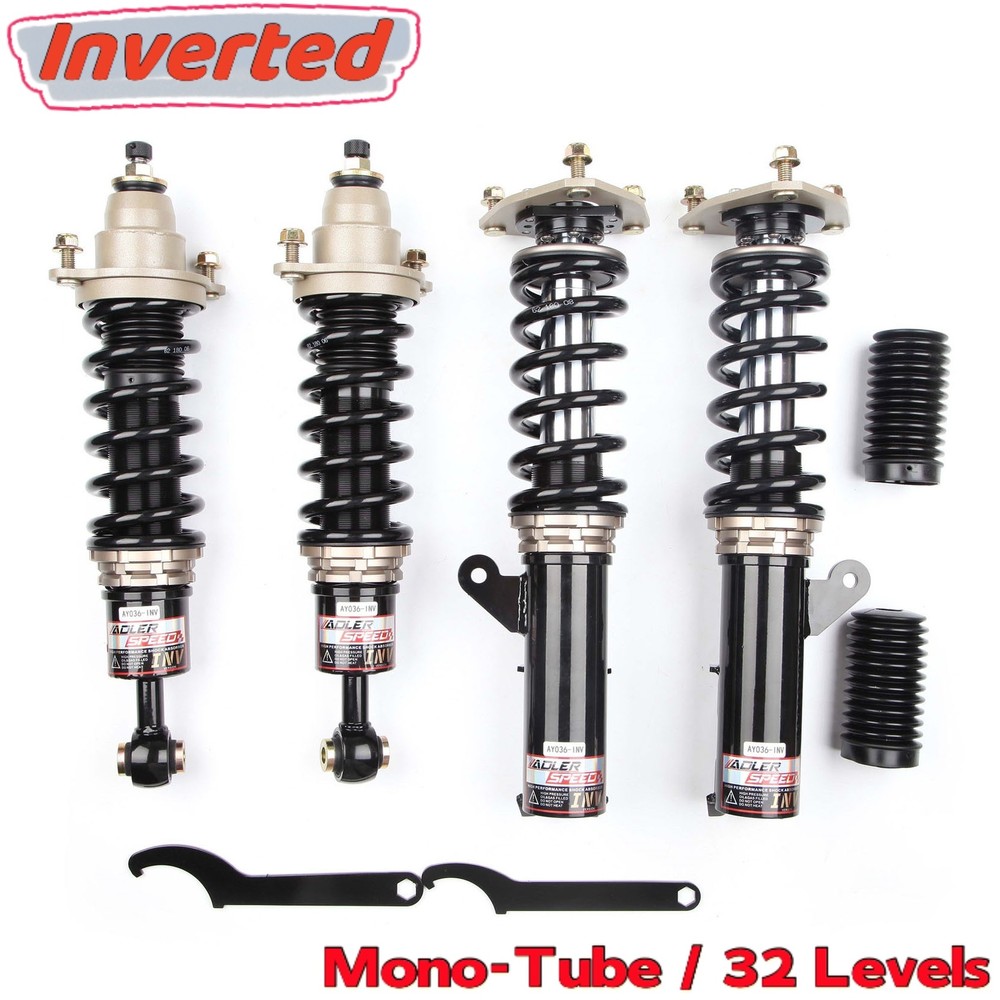 08-17 Mitsubishi Lancer GTS Sedan Adjustable Damper Inverted Coilovers Kit