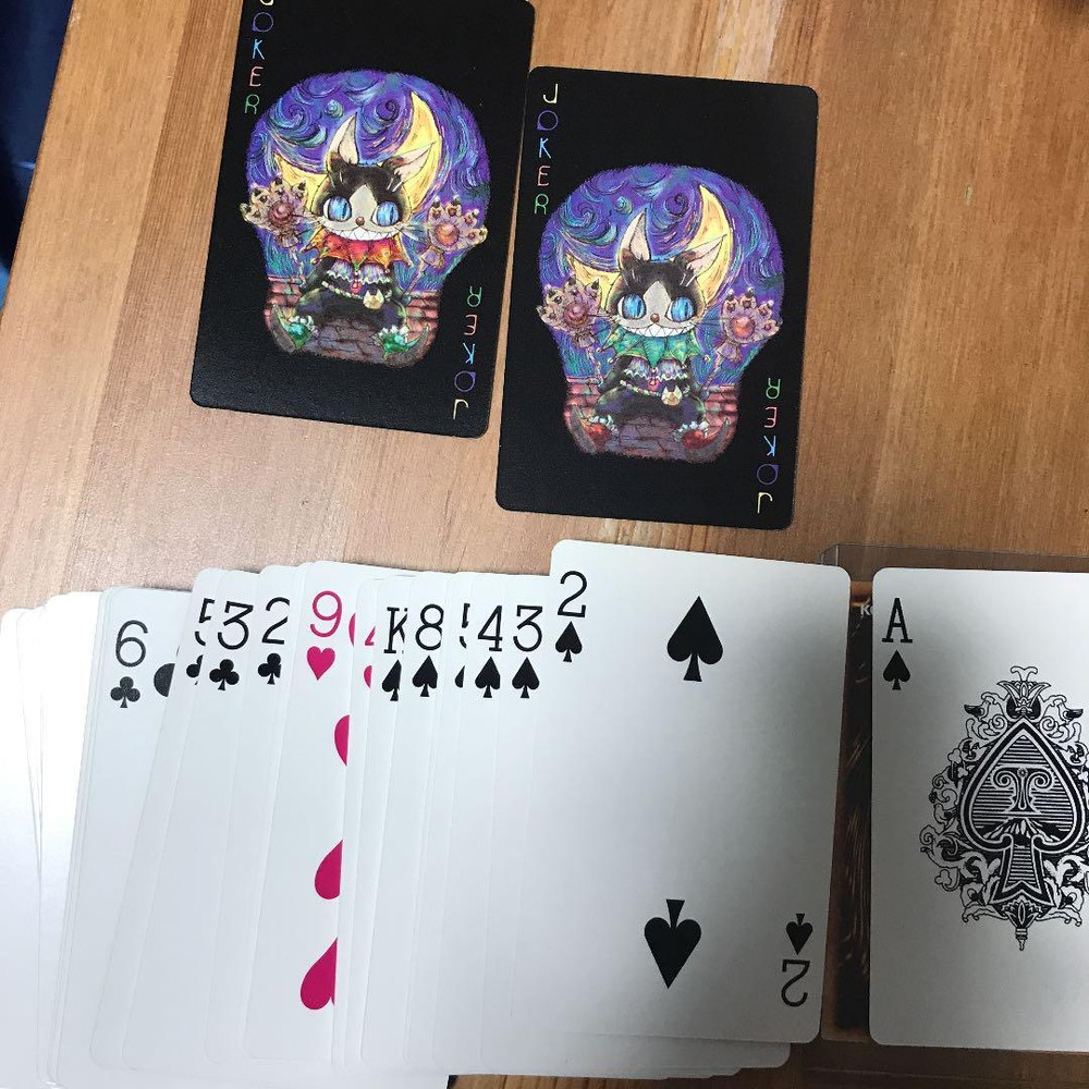 Novelty Monster Hunter Dos Playing Cards F/S-411 from japan Rare  Good condition