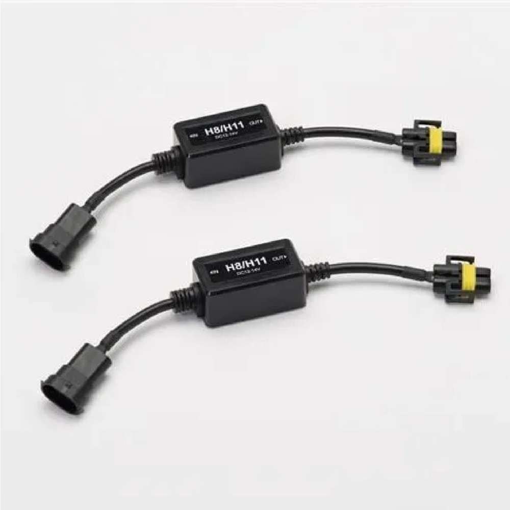 Putco 760011AF Universal H11 Anti-Flicker Harness Pair for LED Lights