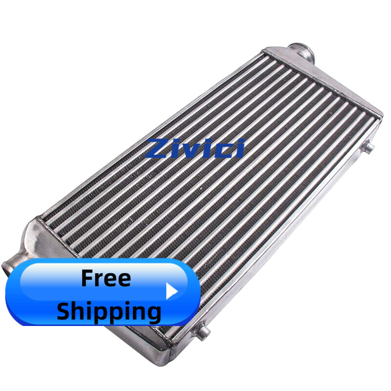Universal 30x13x3 Aluminum Front Mount Turbo Intercooler FMIC with 3
