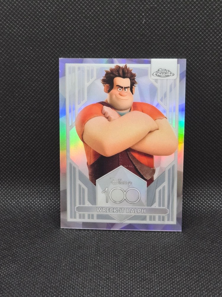 Wreck-It Ralph Refractor 2023 Topps Chrome Disney 100 #20