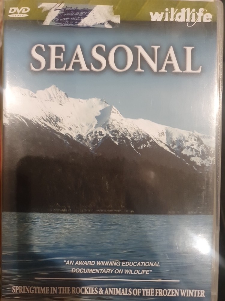 SEASONAL SPRINGTIME THE ROCKIES & ANIMALS FROZEN WINTER DVD WILDLIFE DOCUMENTARY-image
