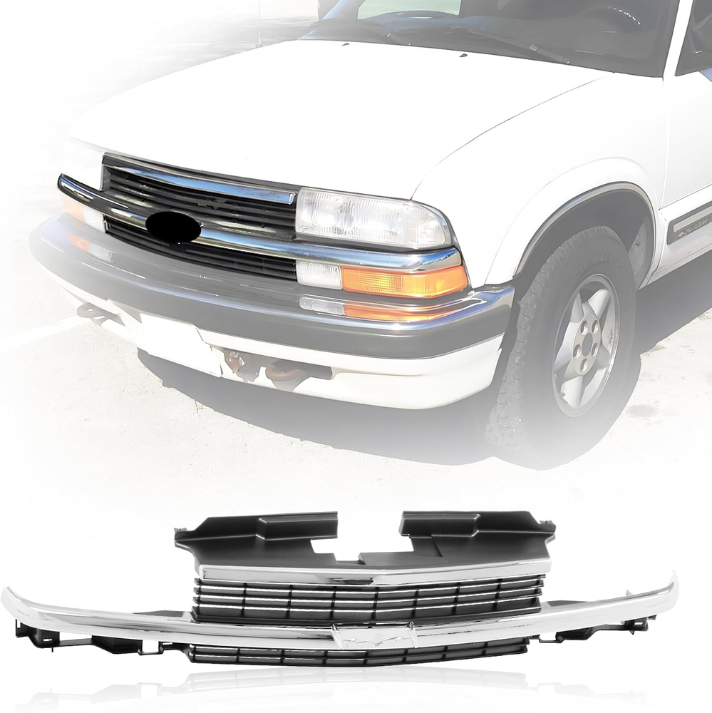 Chevrolet 1998-2005 Blazer & 1998-2004 S10 Front Grille Replacement
