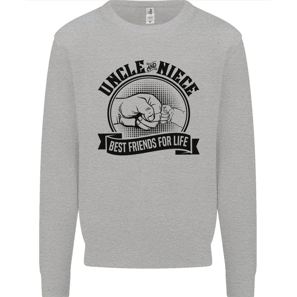 Uncle & Niece Best Friends Uncles Day Mens Sweatshirt Jumper