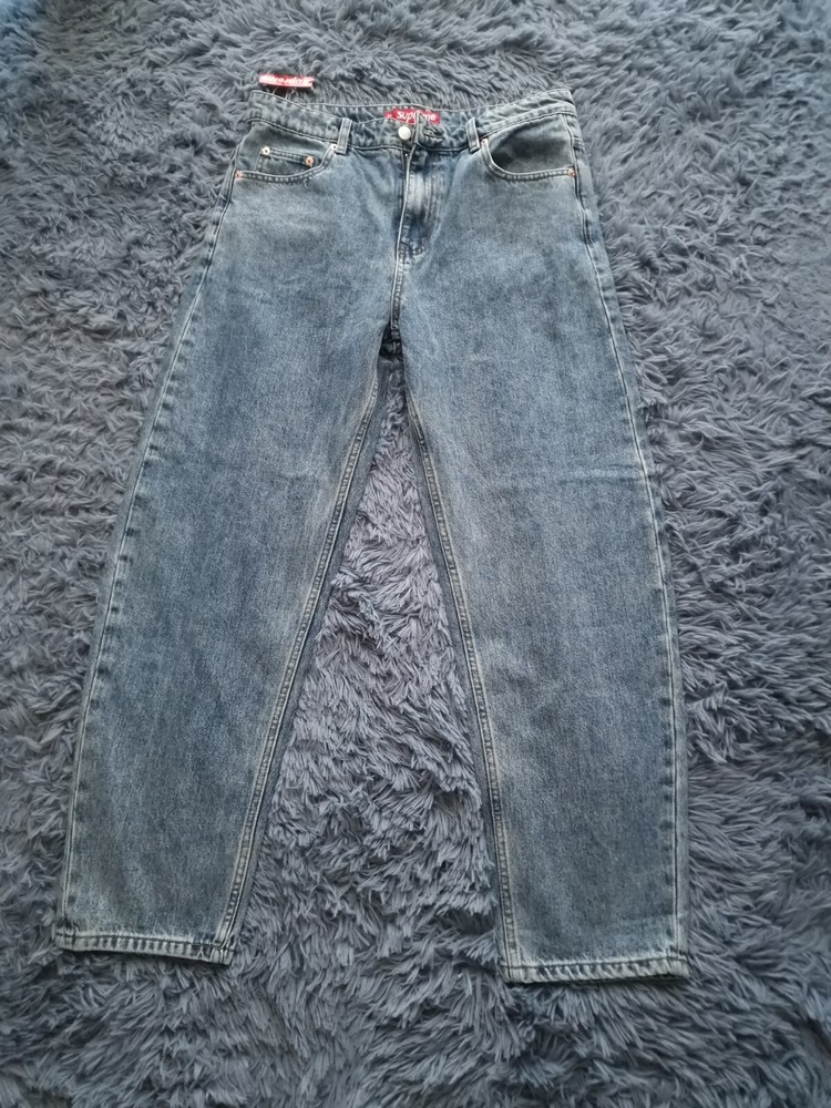 Supreme Baggy Jean (FW23) Washed Indigo