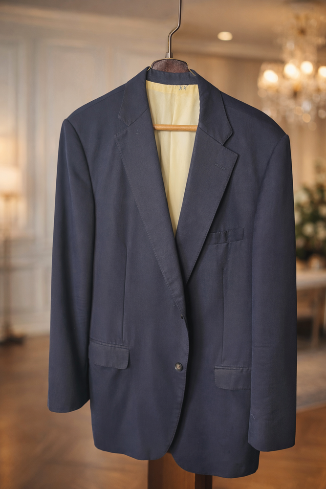 Kiton 42L Blue Blazer