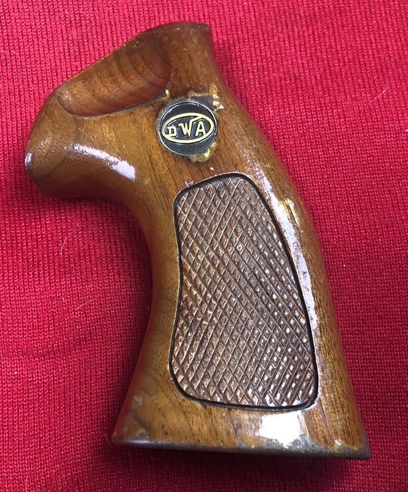 Vintage Dan Wesson Double Action Revolver Square Tang .357 Magnum Wooden Grip