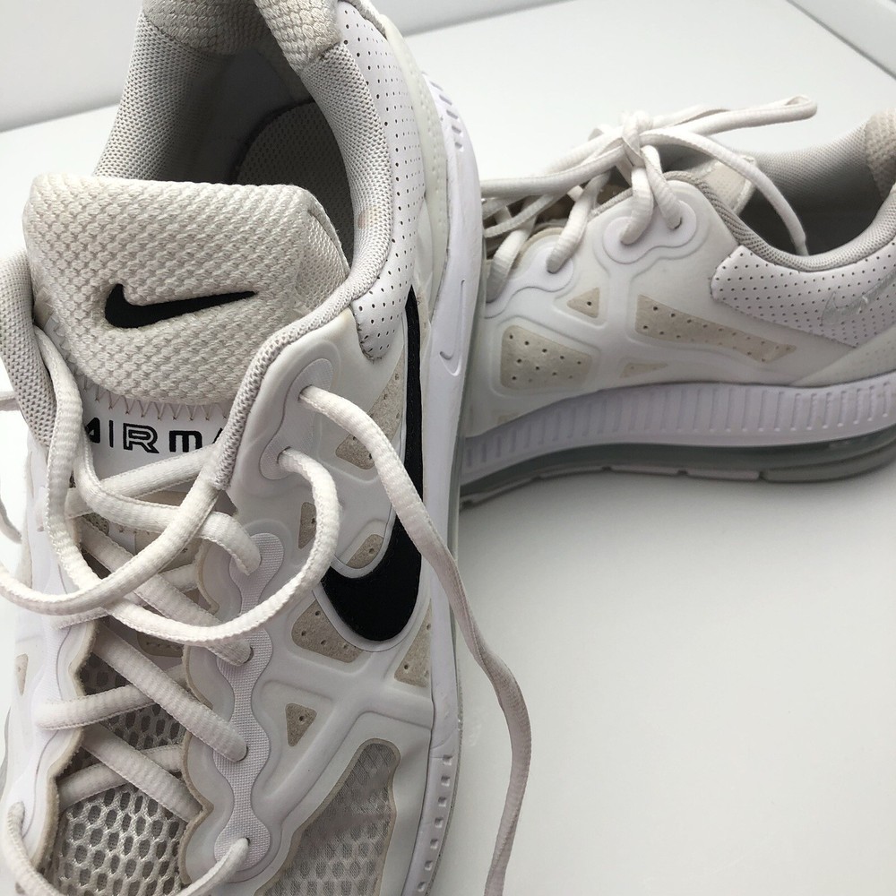 Nike Men’s 11 Air Max Genome White Black Pure Platinum CW1648-100 Sneaker