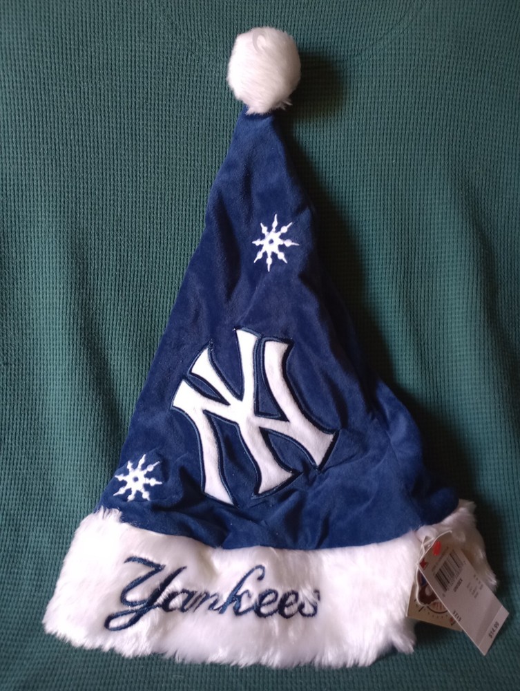 New York Yankees Official MLB Holiday Santa Hat New With Tags